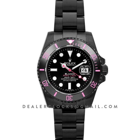 blaken rolex pink|custom made rolex watches.